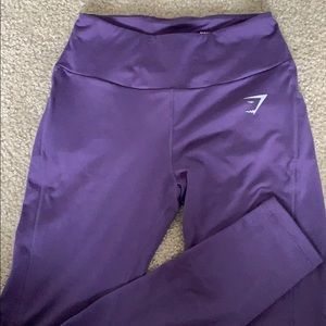 GymShark purple leggings with pockets